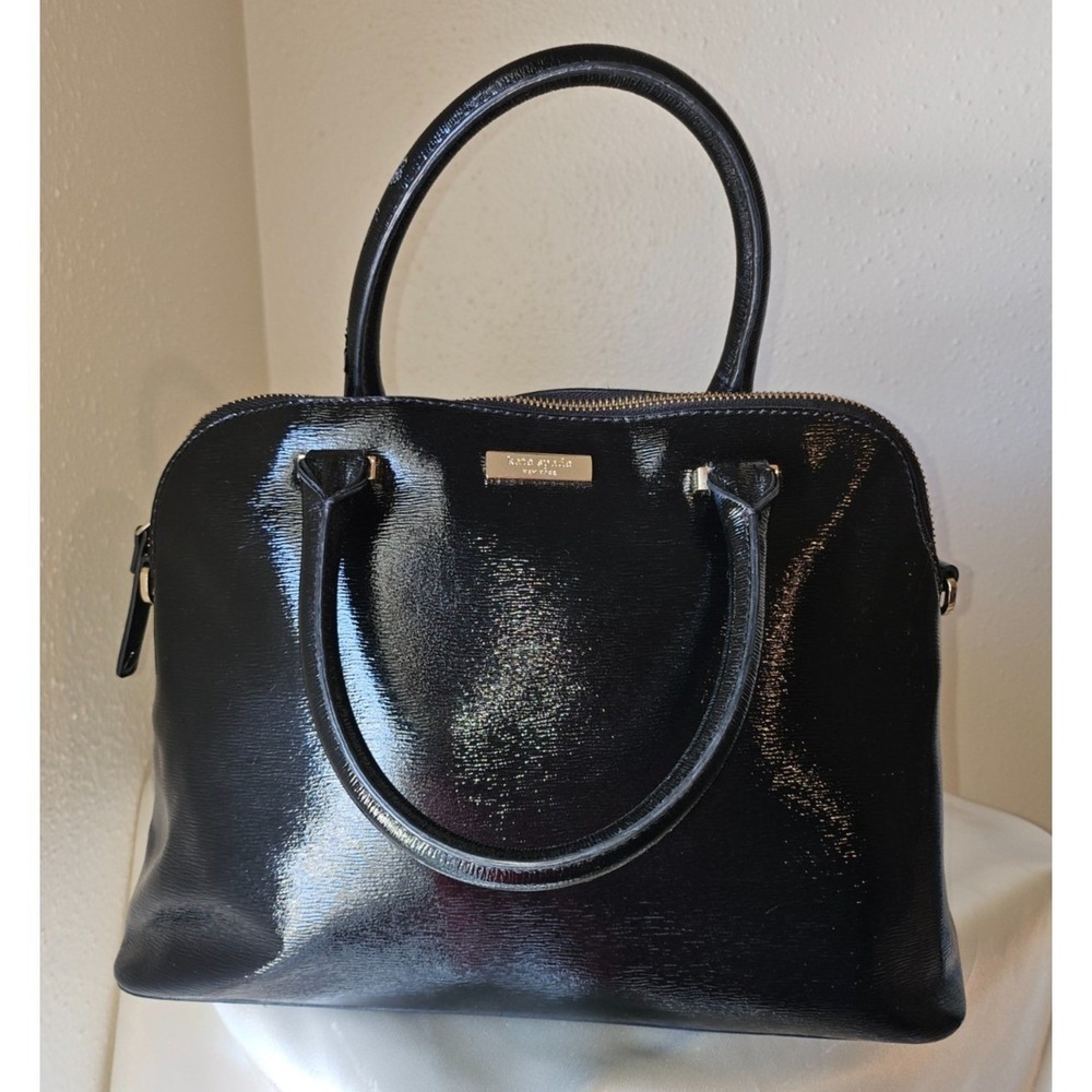Kate Spade Bixby‎ Place Carli Black Patent Purse
